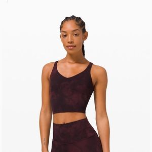 Lululemon Align Tank Maroon Overdye Size 10